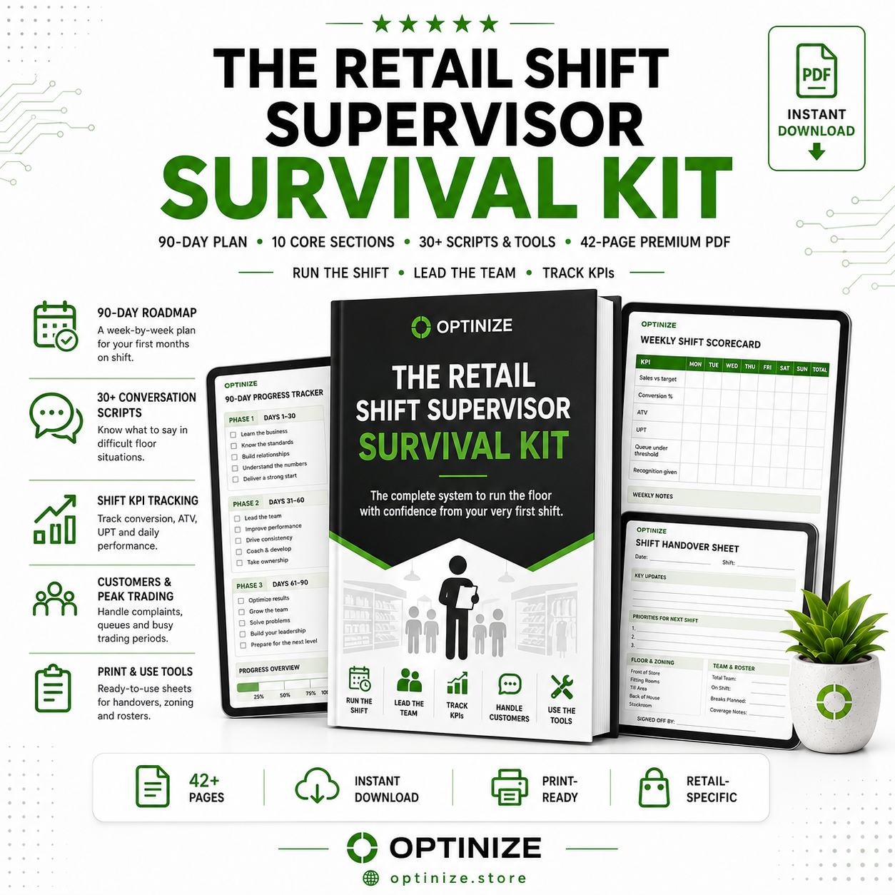 The Retail Shift Supervisor Survival Kit — Complete Leadership System for New Supervisors