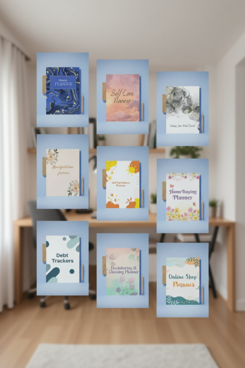Ultimate Digital Planners & Journals Mega Bundle β 50+ Templates