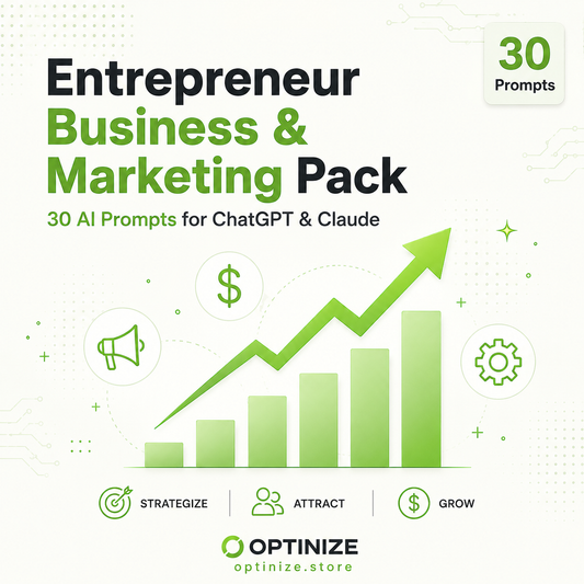Entrepreneur Business & Marketing Pack — ChatGPT & Claude Edition