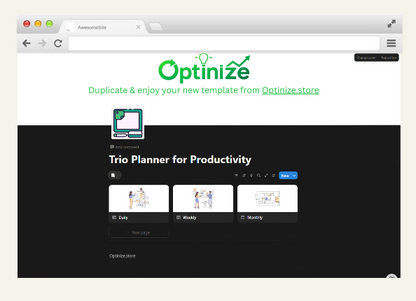 📅 DAILY PRODUCTIVITY SYSTEM BUNDLE- (PLR)