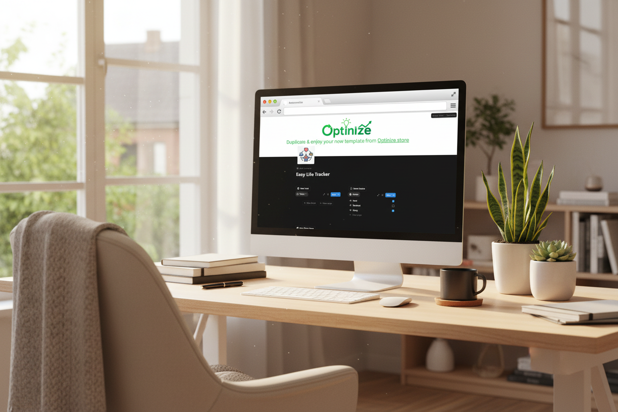 Browser Mockup - Home Office
