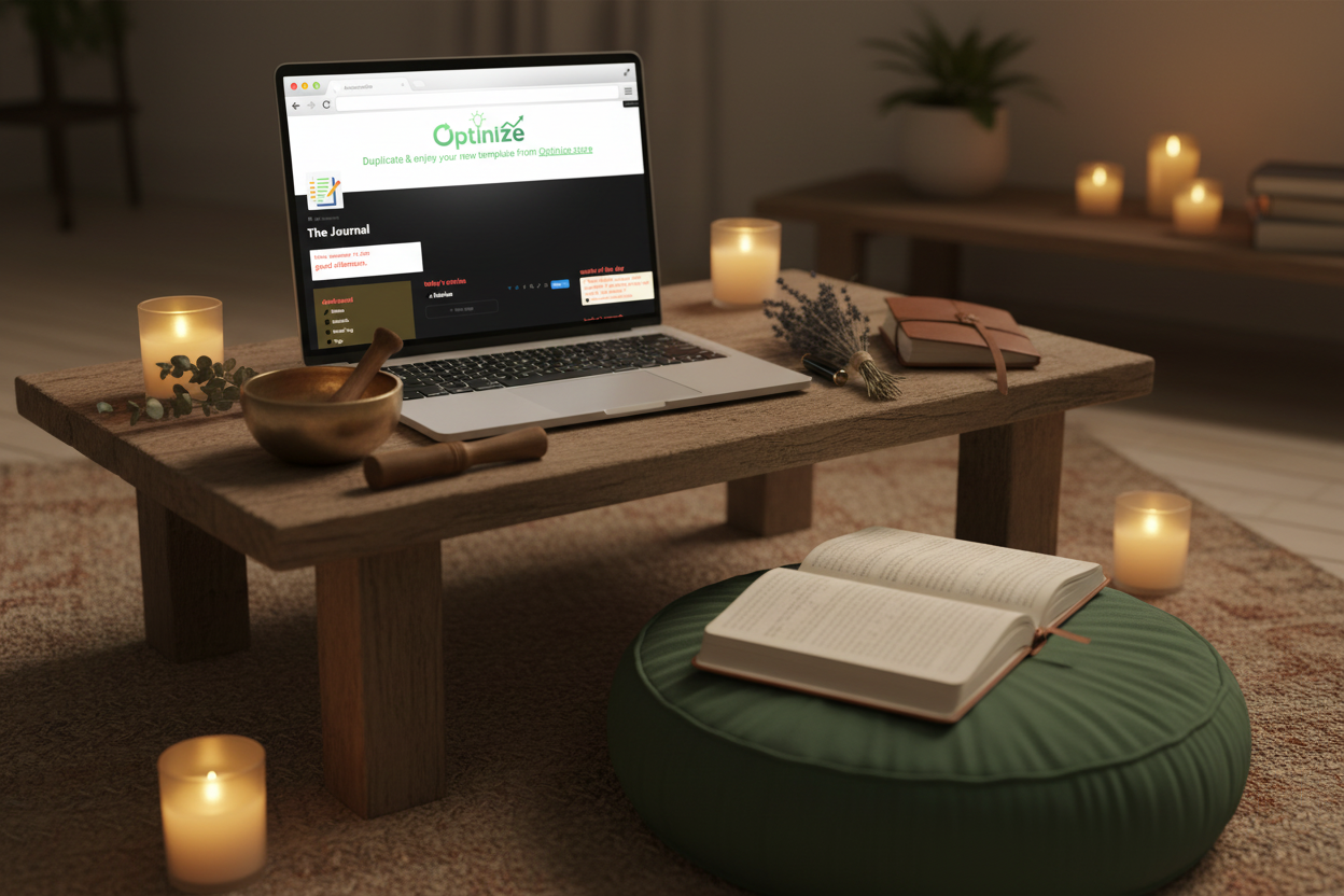 Browser Mockup - Meditation Corner