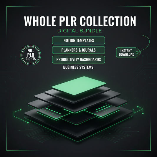 Whole PLR Collection Bold Graphic